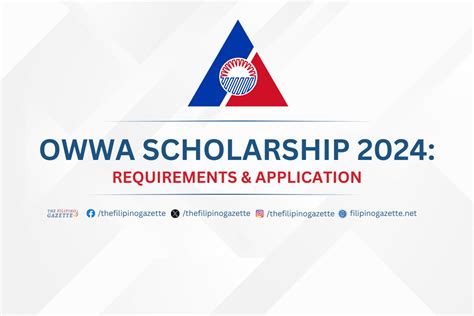 OWWA Scholarship 2024: Requirements and Application.